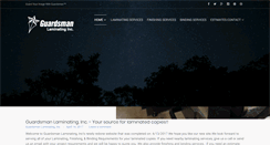Desktop Screenshot of guardsmanlaminating.com